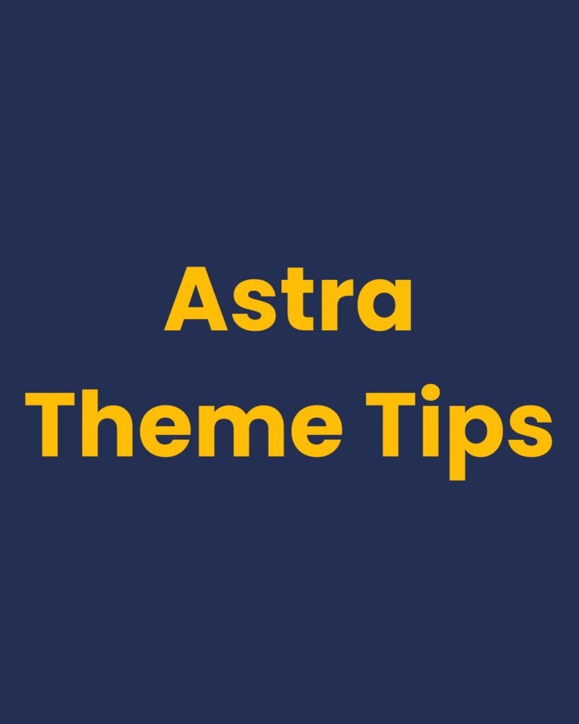 Best Astra configurations